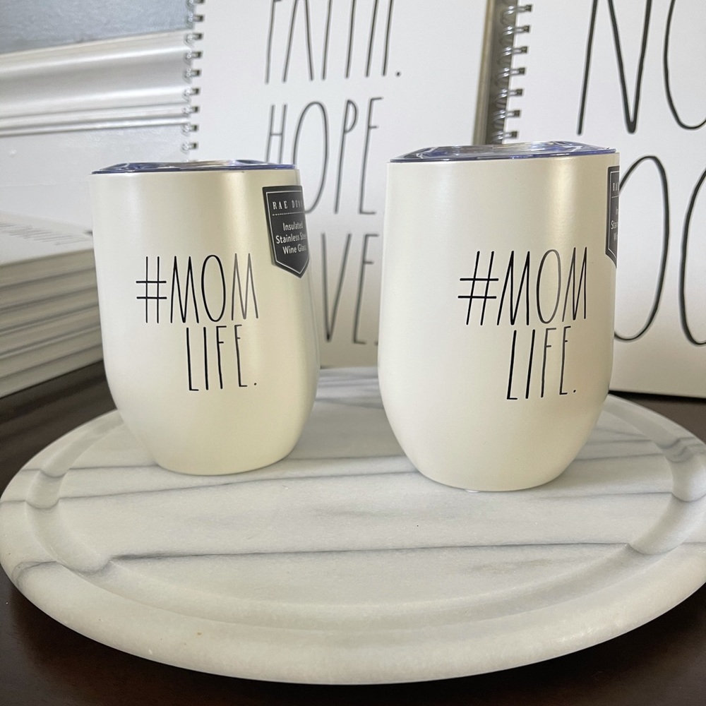 Rae Dunn Insulated Wine Cups